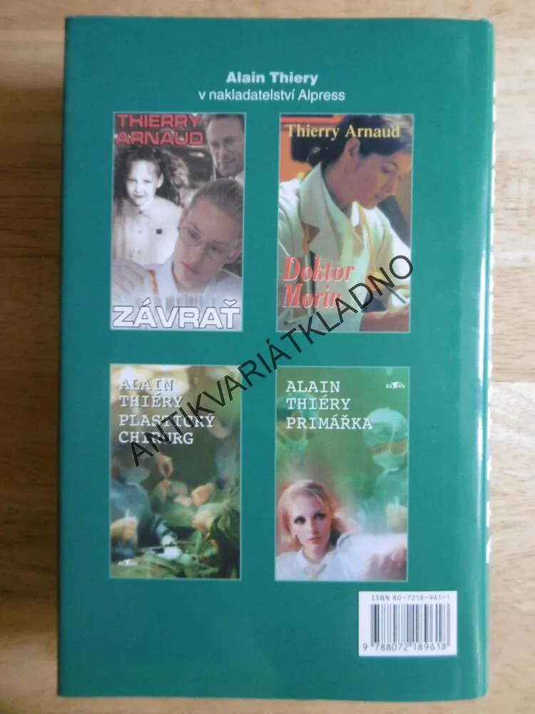 PODIVNÝ OSUD DOKTORA TILLAKA, ALAIN THIERY,