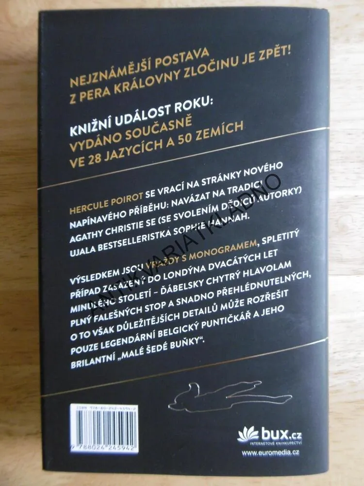 VRAŽDY S MONOGRAMEM,AGATHA CHRISTIE, HERCULE POIROT,  **an