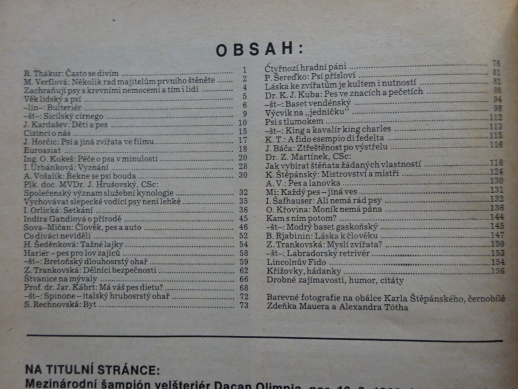 PES SLOVEM I OBRAZEM, **an