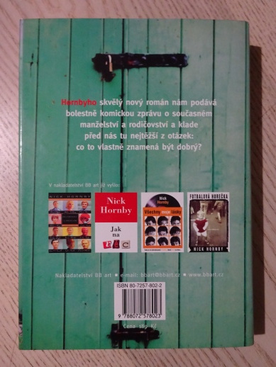 JAK BÝT DOBRÝ, NICK HORNBY, **an