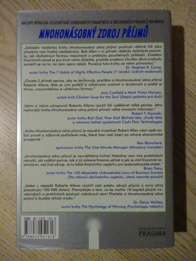 MNOHONÁSOBNÝ ZDROJ PŘÍJMŮ, ROBERT G. ALLEN, **an
