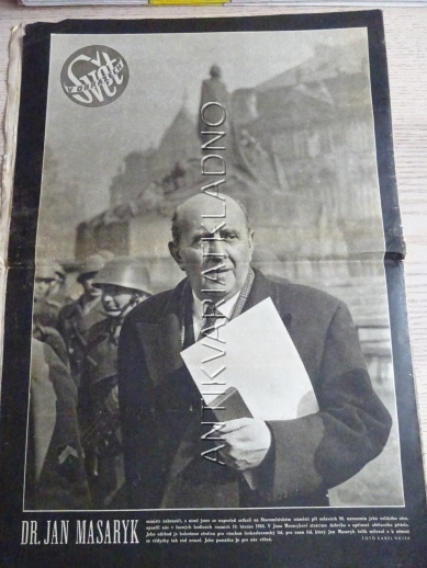 JAN MASARYK, SVĚT V OBRAZECH