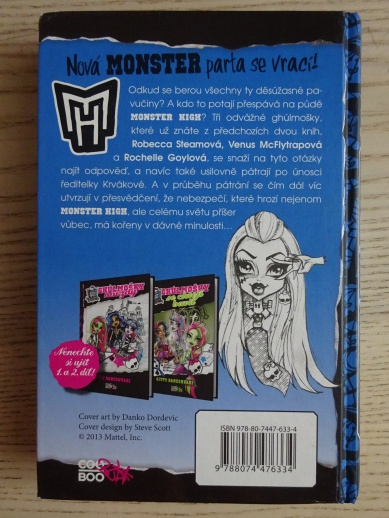 MONSTER HIGH, GHÚLMOŠKY, CO JE TA GHÚLMOŠKA ZAČ?, GITTY DANESHVARI, **an