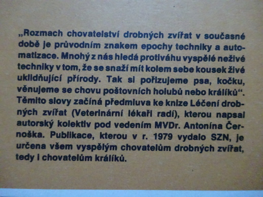 CHOV KRÁLÍKŮ, LADISLAV DVOŘÁK, **an