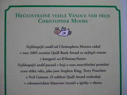 NEJHLOUPĚJŠÍ ANDĚL, CHRISTOPHER MOORE, **an