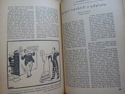 PŘEHLED, ZAJÍMAVOSTI SVĚTOVÉHO TISKU, VÁLKA, HUMOR, SATIRA, 12 KUSŮ, **an
