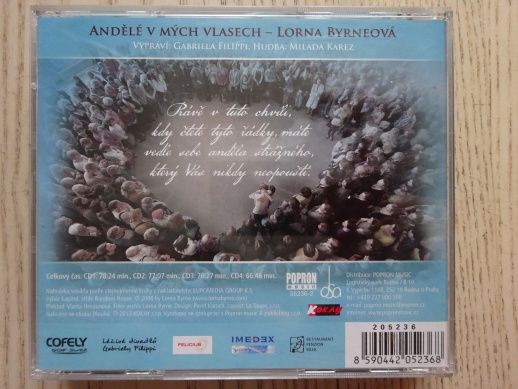 ANDĚLÉ V MÝCH VLASECH, CD MLUVENÉ SLOVO
