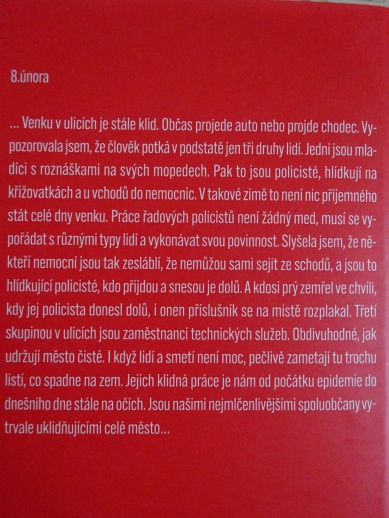 DENÍK Z WU-CHANU, ZÁPISKY UZAVŘENÉHO MĚSTA, FANG FANG, **an
