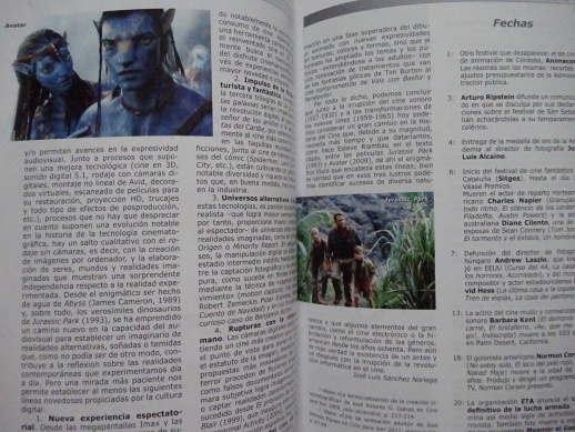 CINE PARA LEER, ŠPANĚLSKÁ ROČENKA FILMU, **an