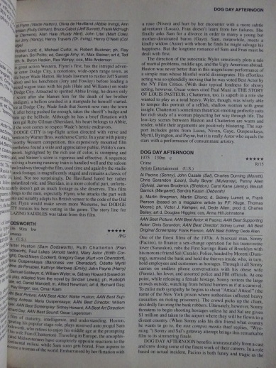 THE VIRGIN FILM GUIDE 3, ANGLICKY, **an