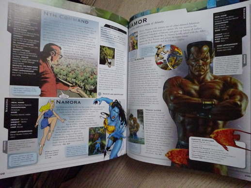 THE MARVEL ENCYCLOPEDIA, MARVEL ENCYKLOPEDIE, ANGLICKY, KOMIKS, **an