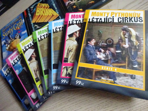 MONTY PYTHON, KOMPLETNÍ DVD KOLEKCE, 10X DVD FILM