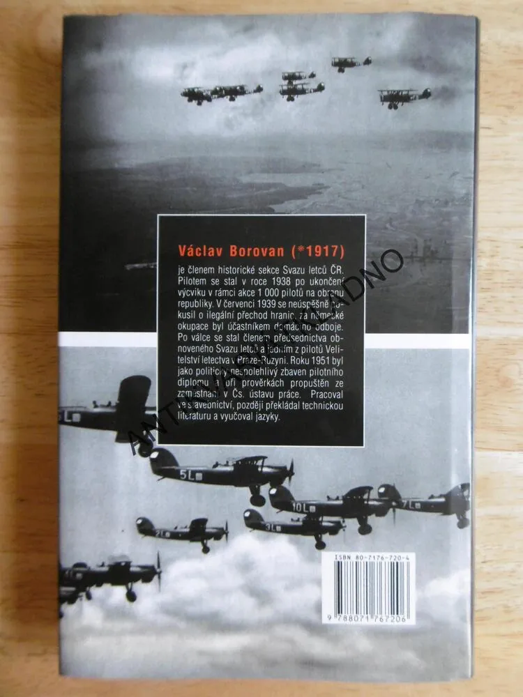 HISTORIE ČESKOSLOVENSKÉHO VOJENSKÉHO LETECTVA 1914-45, BOROVAN, **an