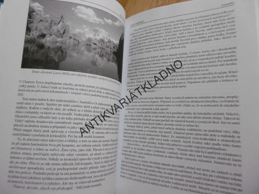 U LETECTVA JE KRÁSNĚ, EVŽEN KULIČ, AUSTRÁLIE