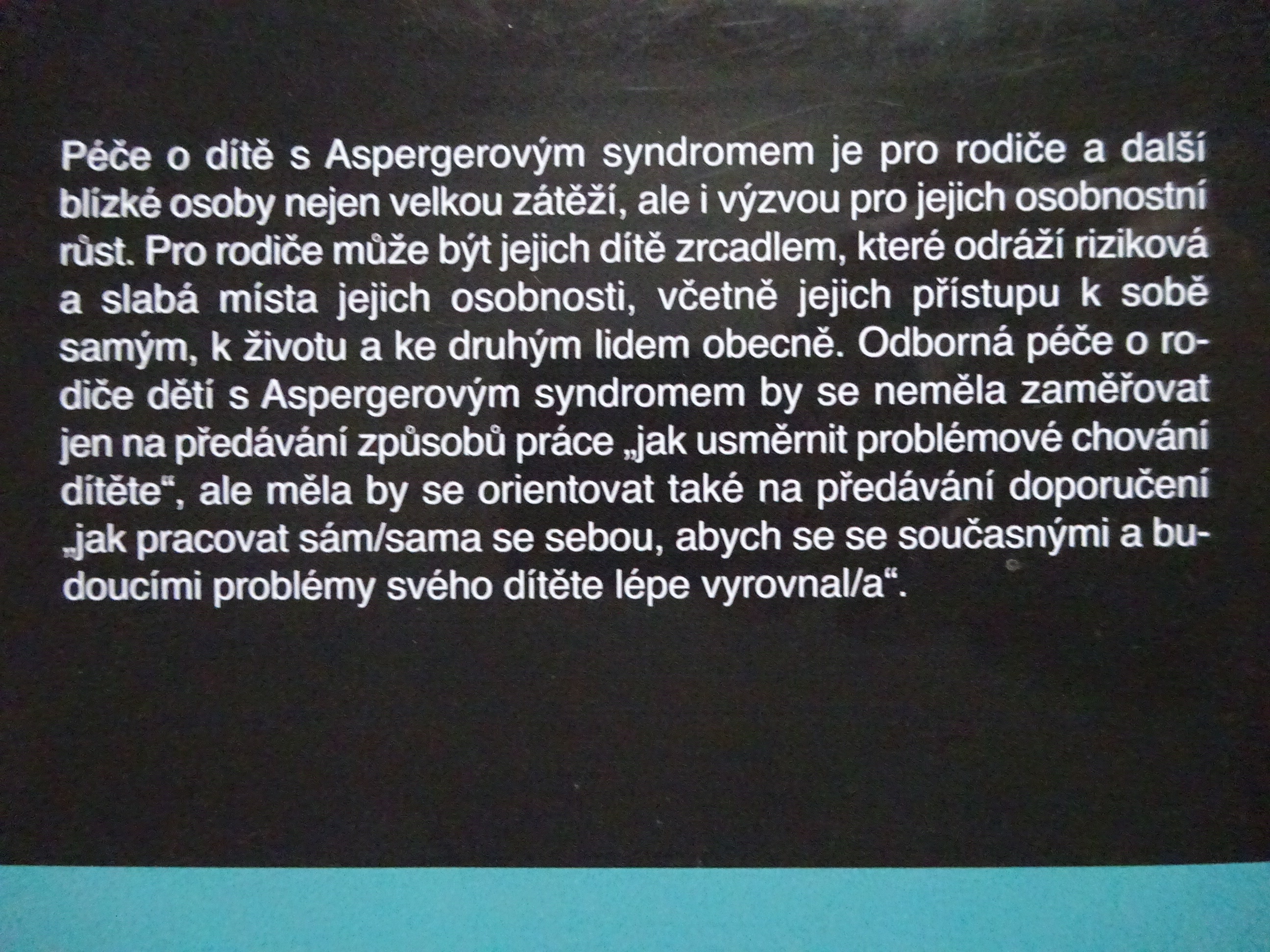 KYSLÍKOVÁ MASKA PRO RODIČE DĚTÍ S ASPERGEROVÝM SYNDROMEM, ROMAN PEŠEK, **an