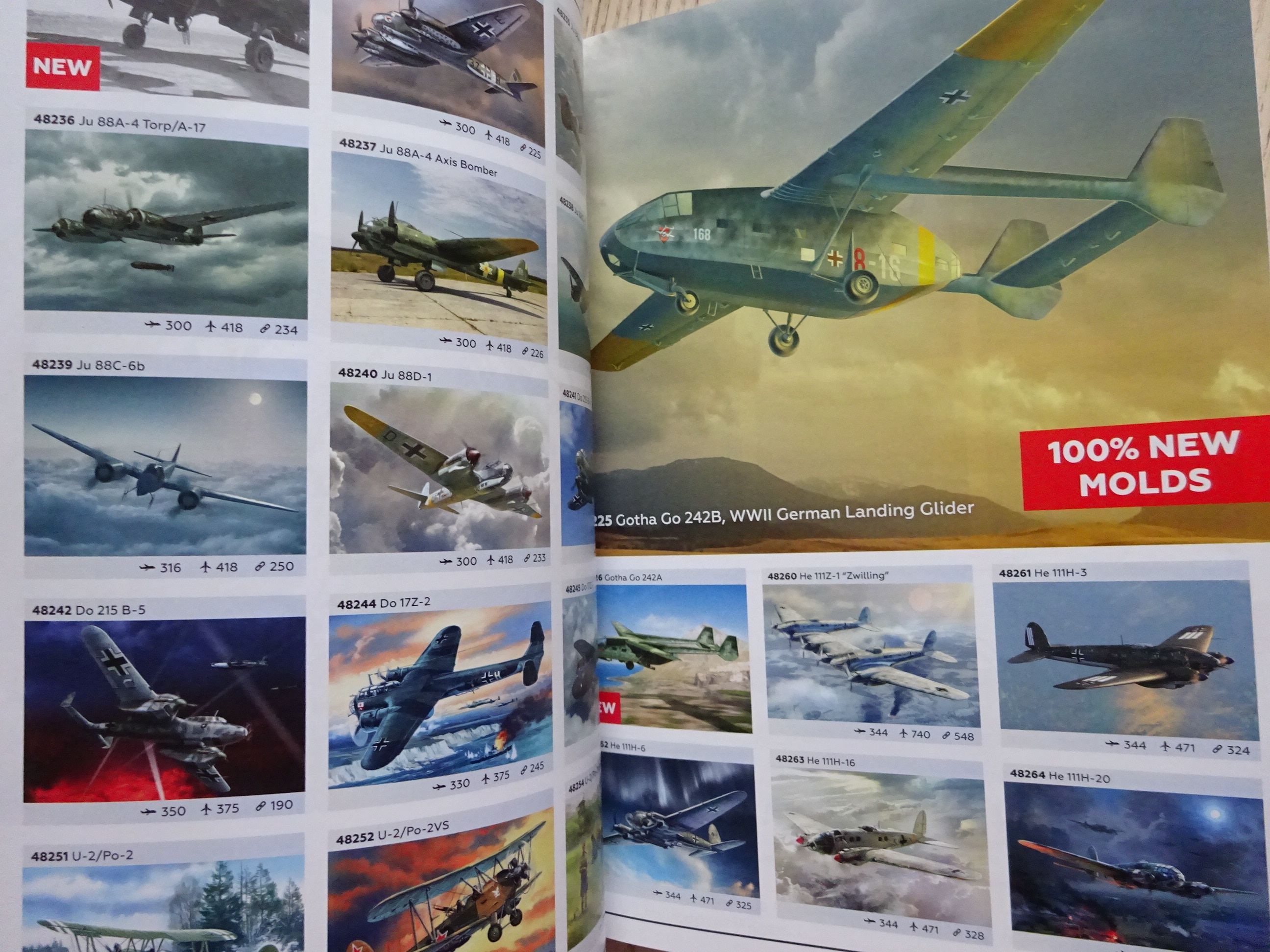 KATALOG 2022, PLASTICKÉ MODELY, PLASTIC MODEL KITS, **an