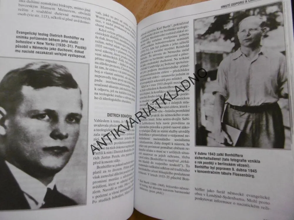 NĚMCI PROTI HITLEROVI, OPOZICE V TŘETÍ ŘÍŠI 1933-1945, **an