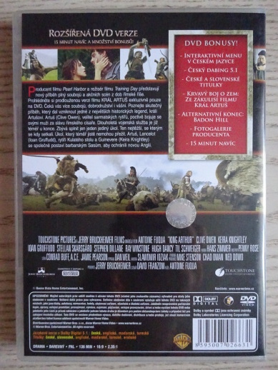 KRÁL ARTUŠ, DVD FILM