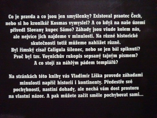 ZÁHADNÁ MYSTÉRIA DĚJIN, VLADIMÍR LIŠKA, **an