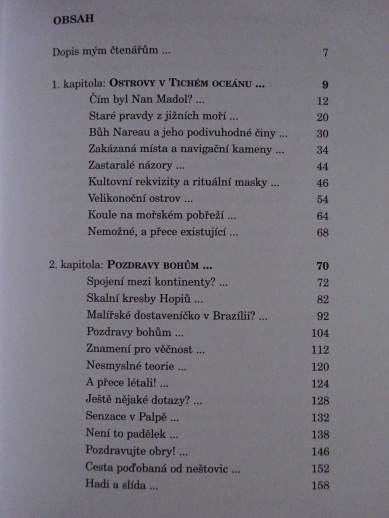 POZDRAVY Z DOBY KAMENNÉ, ERICH VON DÄNIKEN, **an