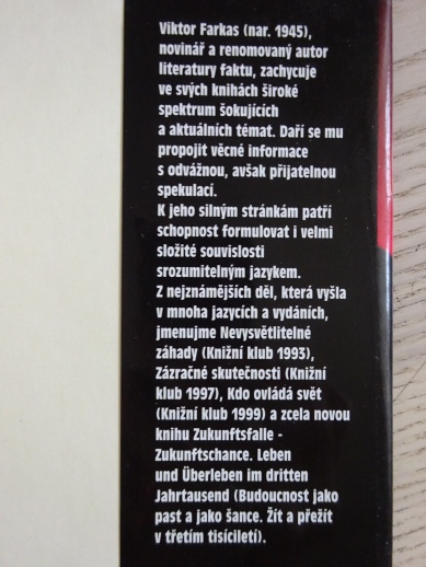 TAJNÉ SPOLKY A SPIKNUTÍ, VIKTOR FARKAS, **an