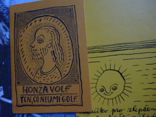 ŽE JE ŽIVOT KRÁSNEJ, I KDYŽ STOJÍŠ V LEJNĚ., HONZA VOLF, TEN CO NEUMÍ HRÁT GOLF, **an