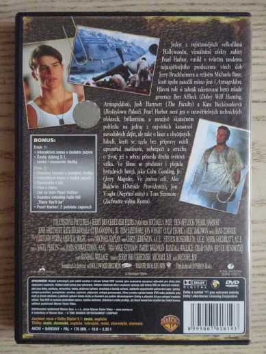PEARL HARBOR, DVD FILM