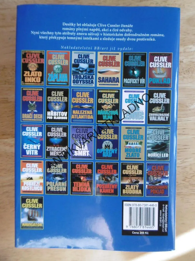 ŠTVANICE, CLIVE CUSSLER, **an