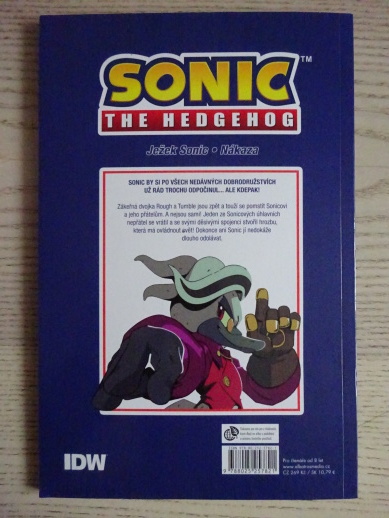 SONIC THE HEDGEHOG, JEŽEK SONIC, NÁKAZA, **an