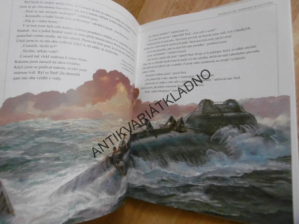 DVACET TISÍC MIL POD MOŘEM, JULES VERNE, **an