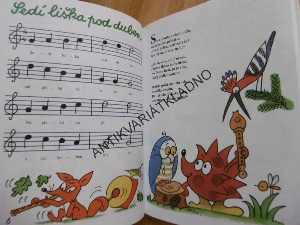DOCELA MALÉ JEŽČÍ PÍSKÁNÍ S PÍSNIČKOU A FUČÍLKEM, NESVADBA, POSPÍŠILOVÁ