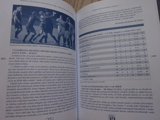 SK DOKSY VE ZNAMENÍ MAGICKÉ TROJKY, FOTBAL, MIROSLAV OLIVERIUS, **an