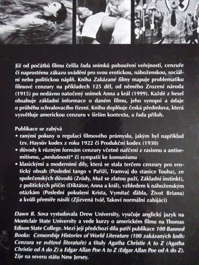 ZAKÁZANÉ FILMY, DAWN B. SOVA, **an