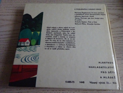DĚDEČEK, KYLIJÁN A JÁ, JAN RYSKA, ROKYTOVÁ, 1973, **an
