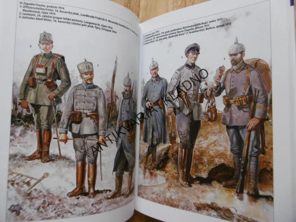 NĚMECKÁ ARMÁDA ZA PRVNÍ SVĚTOVÉ VÁLKY, NIGEL THOMAS, S. ANDREW