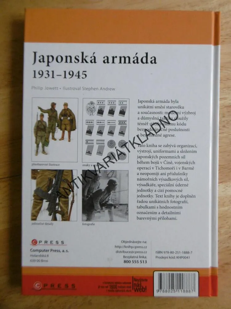 JAPONSKÁ ARMÁDA 1931-45, JOWETT, S. ANDREW