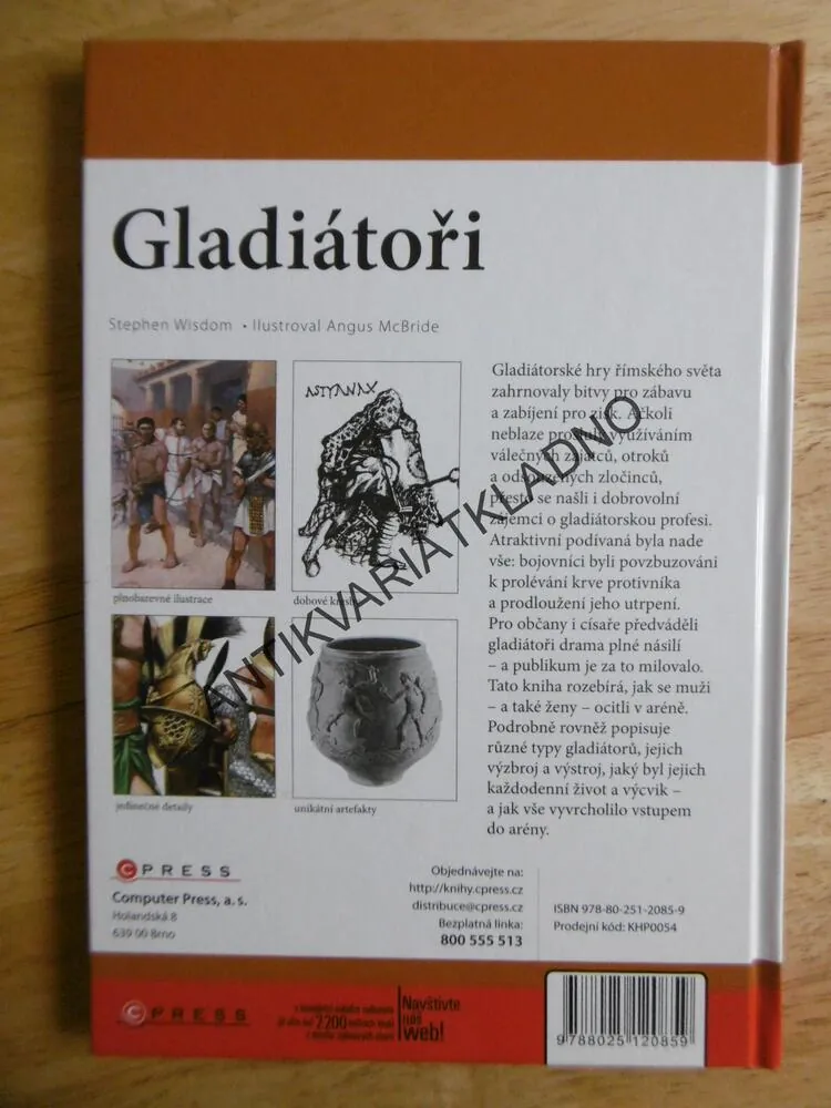GLADIÁTOŘI, WISDOM, MCBRIDE, **an