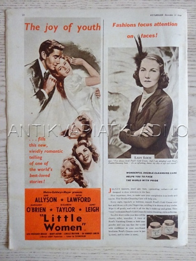 FILMOVÝ ČASOPIS PICTUREGOER 1949, JOAN CAULFIELD