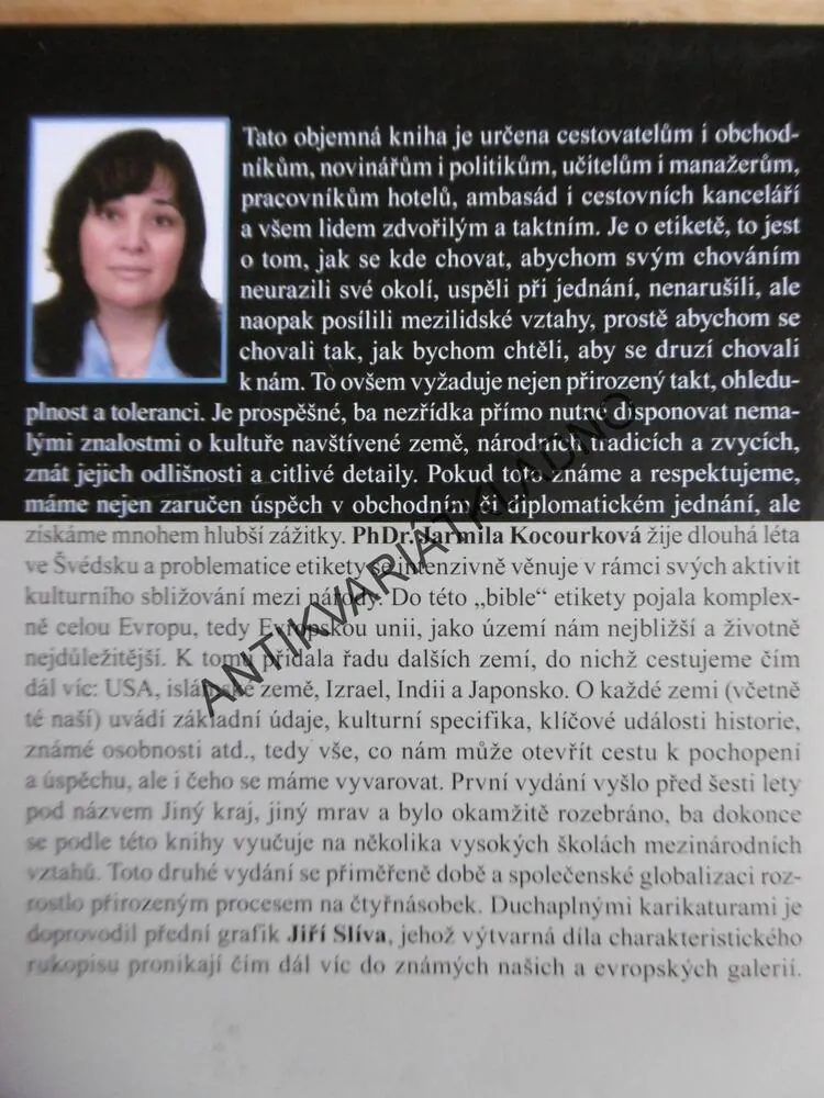 ETIKETA NA CESTY ANEB JINÝ KRAJ, JINÝ MRAV, KOCOURKOVÁ
