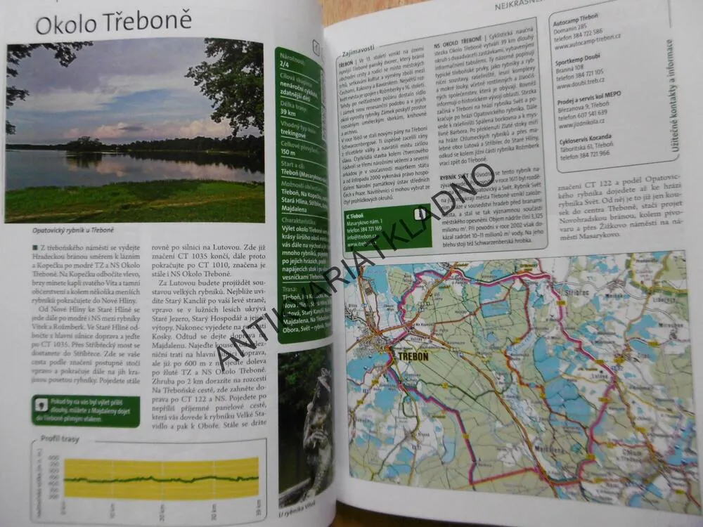 OTTŮV ATLAS-NEJKRÁSNĚJŠÍ ČESKÉ CYKLOTRASY, **an