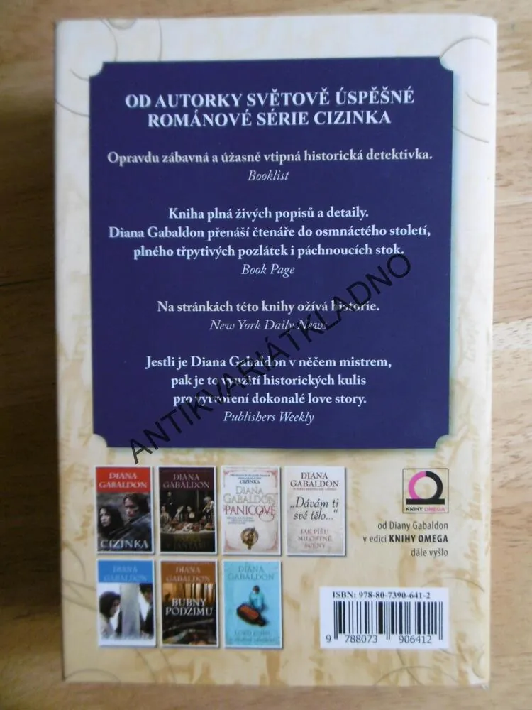 LORD JOHN A BRATRSTVO ČEPELE, DIANA GABALDON