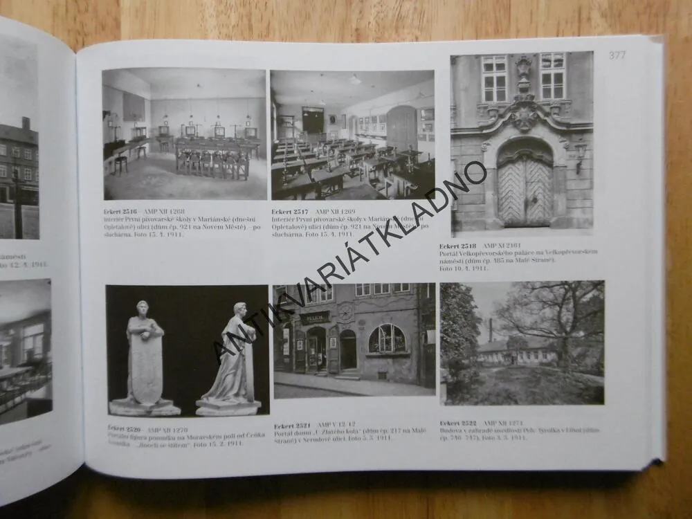 FOTOGRAFICKÝ ATELIÉR H.ECKERT V PRAZE, PŘIKRYLOVÁ, P-A (poslední kus)