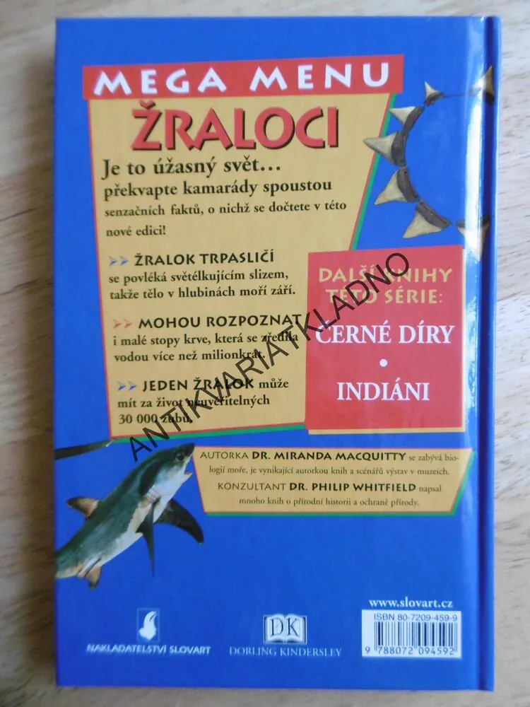 ŽRALOCI A JINÁ DĚSIVÁ MOŘSKÁ STVOŘENÍ, 