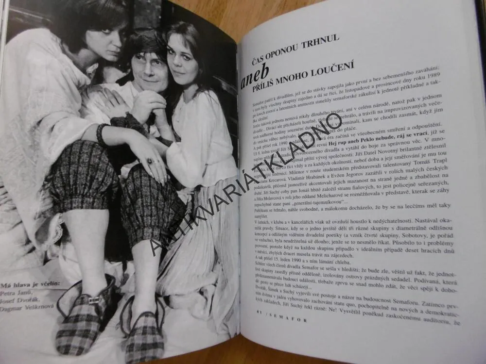 SEMAFOR, 40 NEZAPOMENUTELNÝCH LET, JAN J. VANĚK, **an