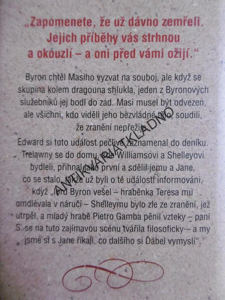 MLADÍ ROMANTICI, DAISY HAYOVÁ, **an