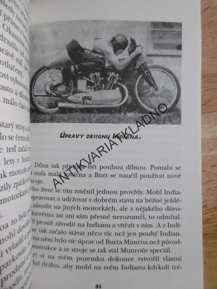 V ZAJETÍ RYCHLOSTI, ŽIVOTOPIS BURTA MUNROA, HANNA, LARSEN