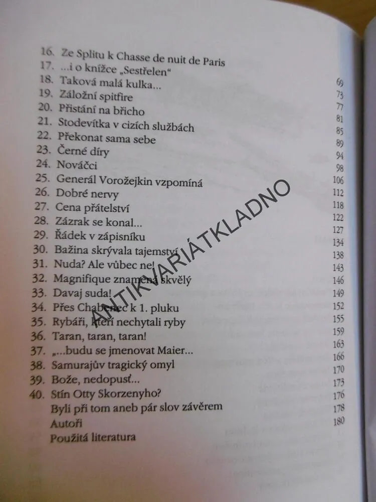 BYLI PŘI TOM, ČTYŘICET LETCŮ, 40 OSUDŮ,