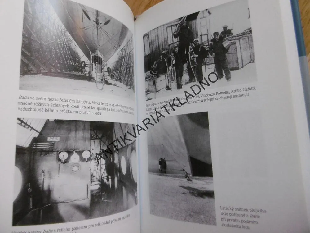ZTROSKOTÁNÍ NA PÓLU, TRAGÉDIE VZDUCHOLODI ITÁLIA, WILBUR CROSS, **an