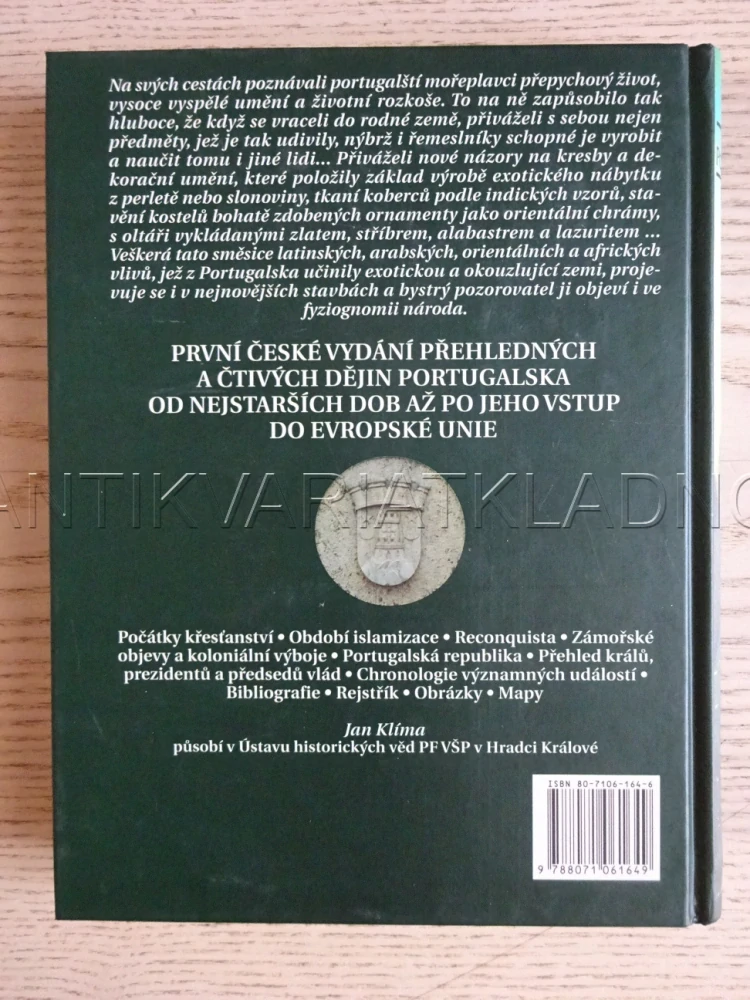 DĚJINY PORTUGALSKA, JAN KLÍMA, **an