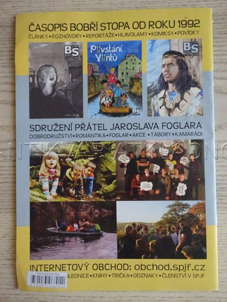 BOBŘÍ STOPA 3/2020 SPECIÁL, DOBRODRUŽNÁ CESTA DO MARLOWE, TAJEMSTVÍ STARÉ ŠIPKY